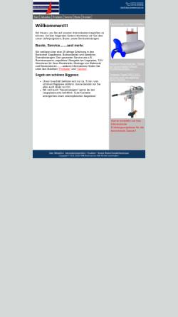 Vorschau der mobilen Webseite www.segelsport-hille.de, HSA Bootsservice