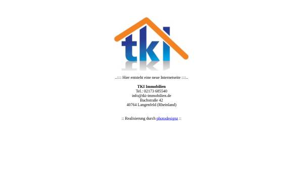 Vorschau von www.tki-immobilien.de, TKI Immobilien KG