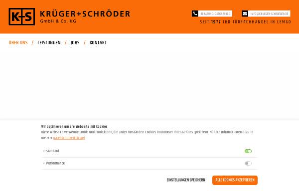 Vorschau von www.krueger-schroeder.de, Krüger & Schröder