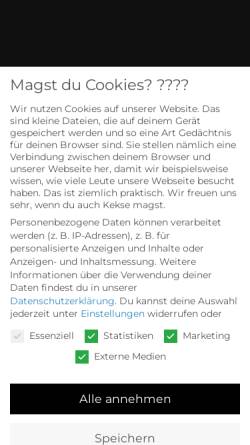 Vorschau der mobilen Webseite comon-werbeagentur.de, com.on Werbeagentur GmbH