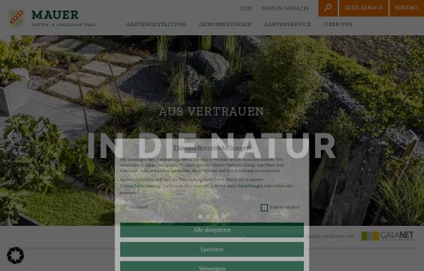 Mauer GmbH Garten- und Landschaftsbau