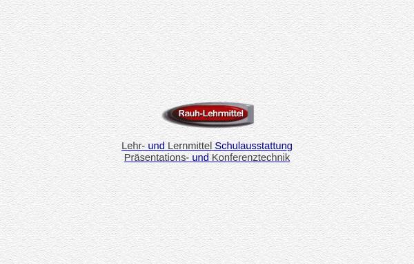 Vorschau von www.rauh-lehrmittel.de, Rauh Lehr- und Lernmittel