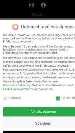 Vorschau der mobilen Webseite www.baeckerei-schmidt.de, Karl Schmidt GmbH, Bäckerei