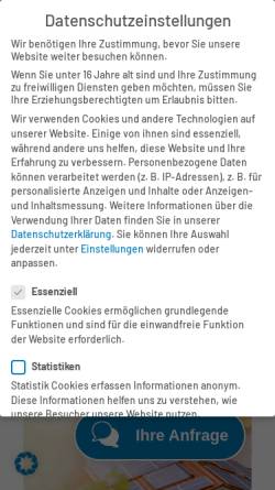 Vorschau der mobilen Webseite buerger-werther.de, Bürger GmbH & Co
