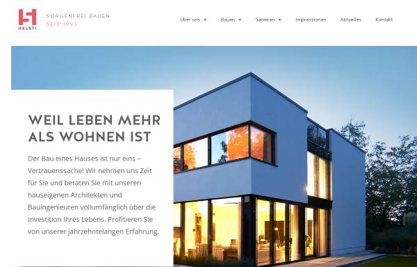 Vorschau von www.helsti.de, HelSti Massivhaus und Immobilien GmbH