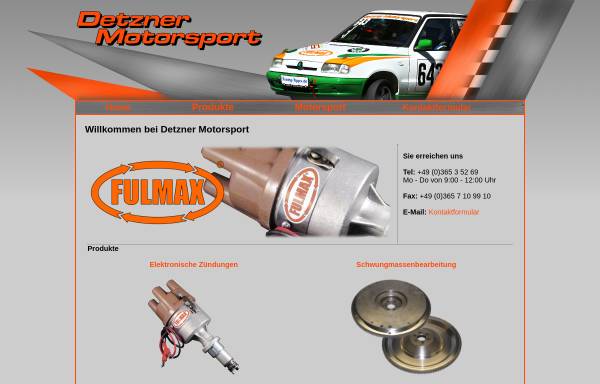 Vorschau von www.detzner-motorsport.de, Paul Detzner Motorsport