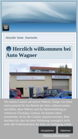 Vorschau der mobilen Webseite auto-wagner-apolda.de, Auto-Wagner