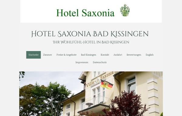 Vorschau von www.kurhotel-saxonia.de, Kurhotel Saxonia