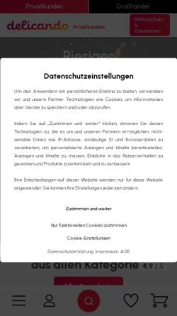 Vorschau der mobilen Webseite www.reisenhofer.info, Getränke und Geschenke Reisenhofer