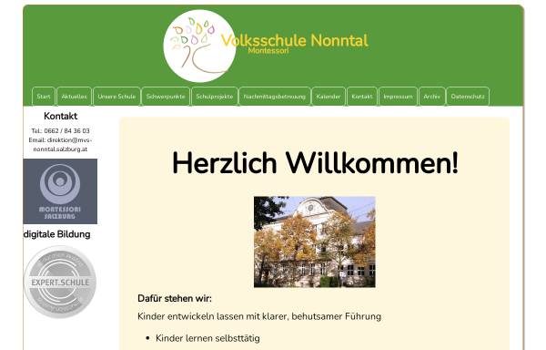 Vorschau von www.vs-nonntal.salzburg.at, VS Nonntal