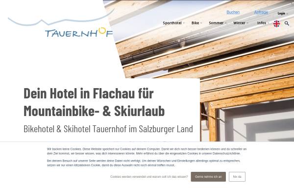 Vorschau von www.tauernhof.at, Hotel Tauernhof Flachau