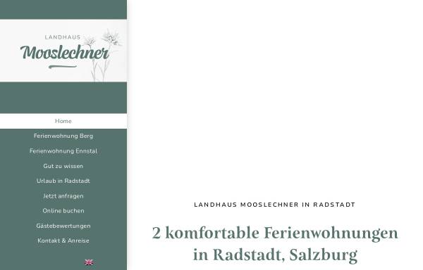 Vorschau von www.ferienwohnung-salzburg.co.at, Landhaus Mooslechner