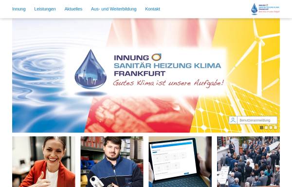 Vorschau von www.shk-frankfurt.de, Sanitär Heizung Klima-Innung