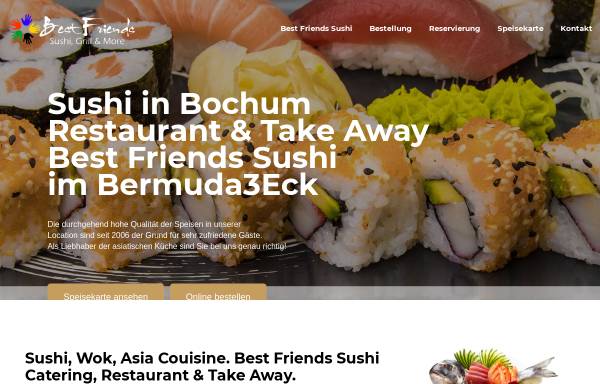 Vorschau von www.best-friends-sushi.de, Best Friends