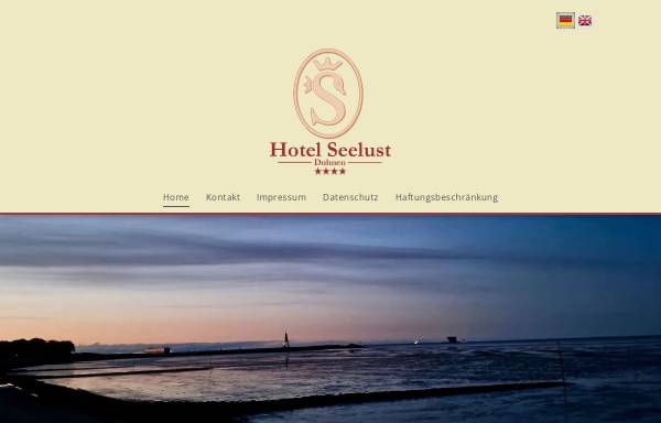 Vorschau von www.hotel-seelust-duhnen.de, Hotel Seelust, Familie Hansen