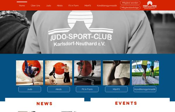 Vorschau von www.jsckn.de, Judo-Sport-Club Karlsdorf-Neuthard