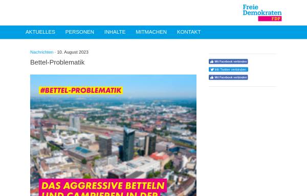 Vorschau von www.fdp-dortmund.de, FDP Kreisverband Dortmund