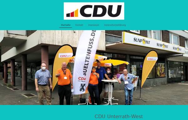 Vorschau von www.unterrath-west.de, CDU Unterrath-West