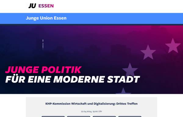 Vorschau von www.ju-essen.de, Junge Union Essen