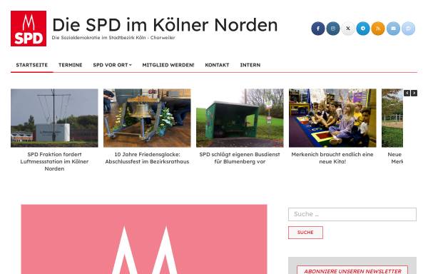 Vorschau von www.das-wir-im-koelner-norden.de, SPD-Ortsverein Köln-Nord