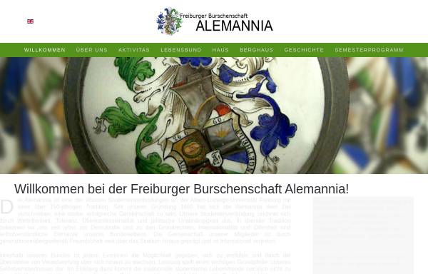 Vorschau von www.alemannia-freiburg.de, Alemannia