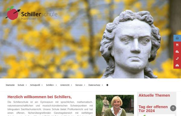Vorschau von www.schillerschule-hannover.de, Schillerschule