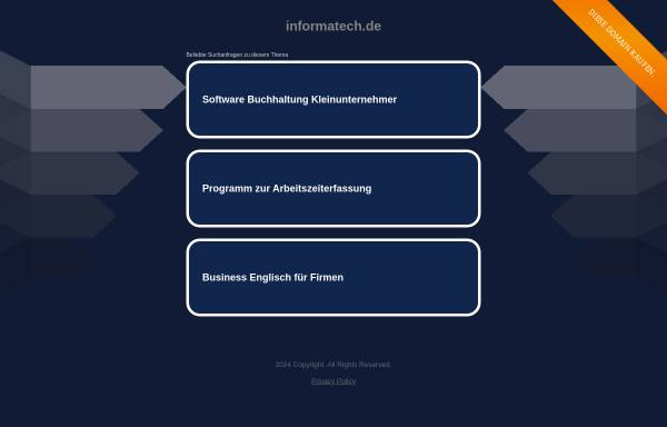 Vorschau von www.informatech.de, informatech GmbH