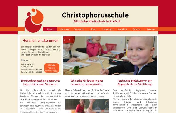 Vorschau von www.slsfk.krefeld.schulen.net, Städtische Schule für Kranke Krefeld