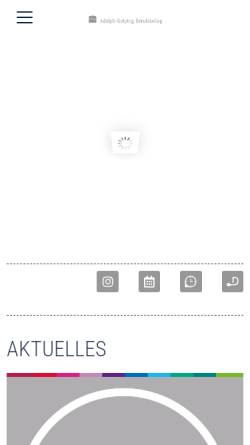 Vorschau der mobilen Webseite www.muenster.org, Adolf-Kolping-Berufskolleg