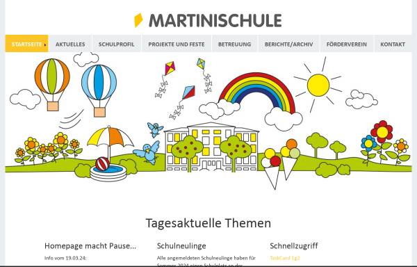 Vorschau von www.martinischule-muenster.de, Martinischule