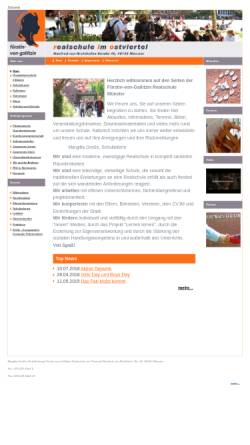 Vorschau der mobilen Webseite www.realschule-im-ostviertel.de, Fürstin-von-Gallitzin Realschule