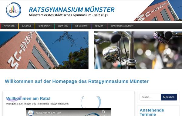 Vorschau von www.rats-ms.de, Ratsgymnasium