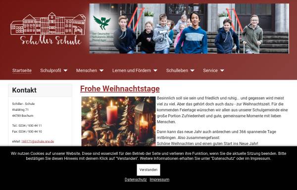 Vorschau von www.schiller-schule.de, Schiller-Schule