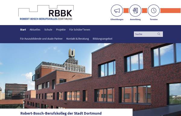 Vorschau von www.rbb-dortmund.de, Robert-Bosch-Berufskolleg