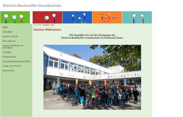 Vorschau von dietrich-bonhoeffer-grundschule.de, Dietrich-Bonhoeffer-Grundschule