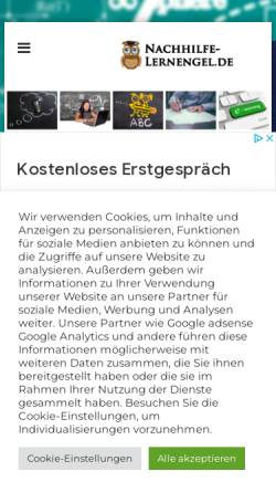 Vorschau der mobilen Webseite www.kautsky-grundschule.de, Kautsky-Grundschule Scharnhorst