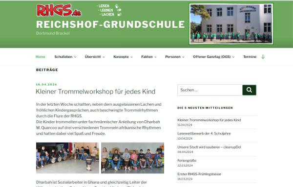 Vorschau von rhgs.de, Reichshof-Grundschule