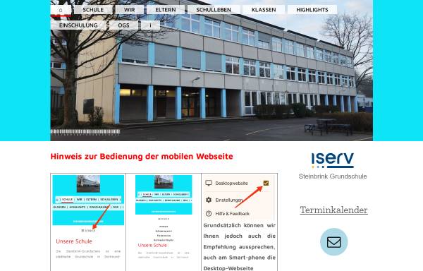Vorschau von www.steinbrink-gs.de, Steinbrink Grundschule