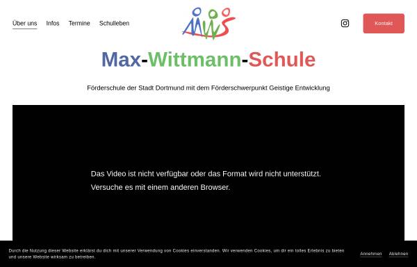 Vorschau von www.max-wittmann-schule.de, Max-Wittmann-Schule