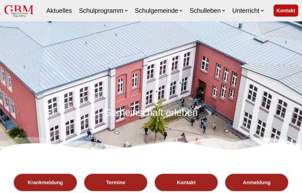 Vorschau von www.gbm-ge.de, Gesamtschule Buer-Mitte