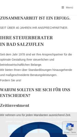 Vorschau der mobilen Webseite www.gottschalk-steuerberater.de, Gottschalk & Dreifürst-Gottschalk