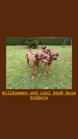 Vorschau der mobilen Webseite www.ridgebacks-from-lionsrock.npage.de, Ridgebacks vom Lionsrock