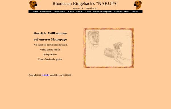 Vorschau von www.nakupa.de, Nakupa