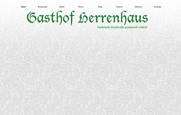 Vorschau von www.gasthof-herrenhaus.de, Herrenhaus