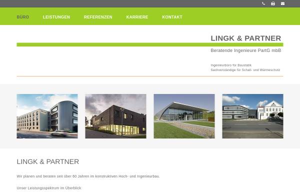 Vorschau von www.ib-lingk.de, Lingk & Partner