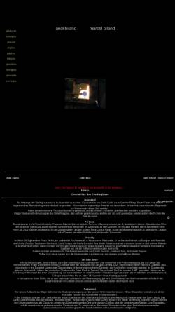 Vorschau der mobilen Webseite glasstudio.ch, Glasstudio Andi und Marcel Biland
