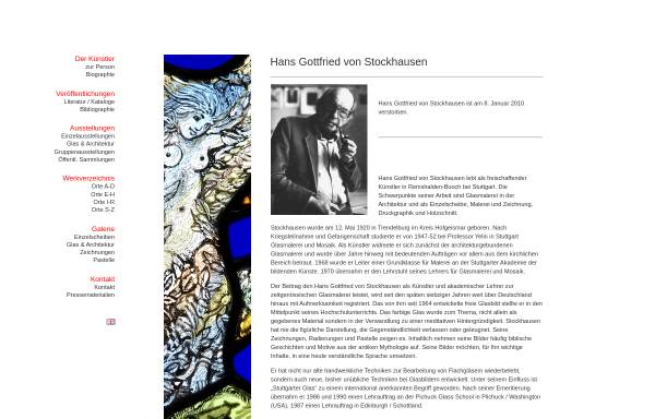 Vorschau von www.glasbild.com, Hans-Gottfried von Stockhausen