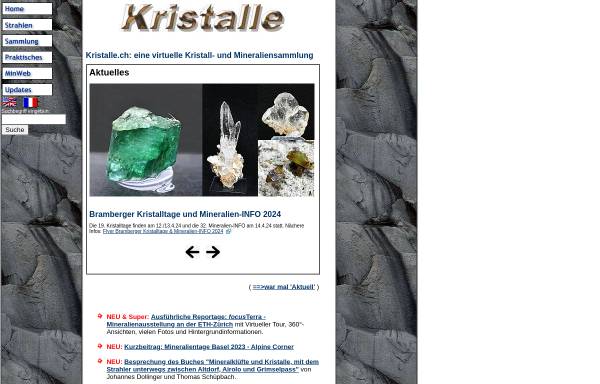 Vorschau von www.kristalle.ch, Geologie [kristalle.ch]