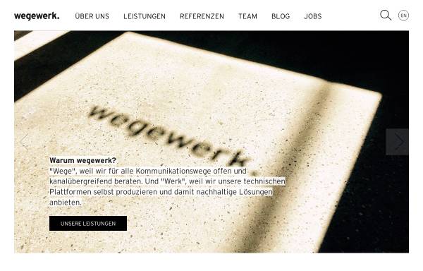Vorschau von www.wegewerk.com, Wegewerk GmbH