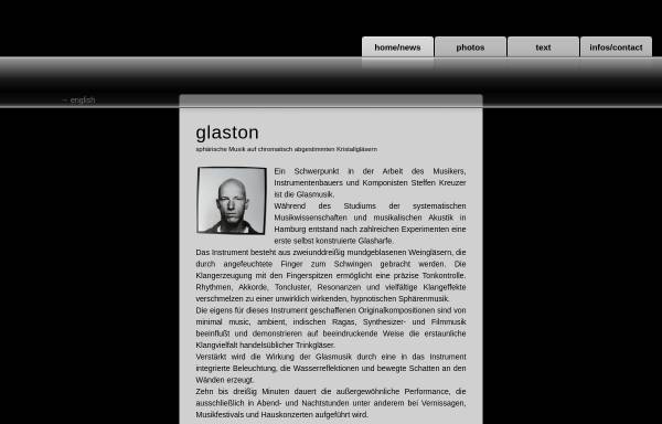 Vorschau von www.glaston.de, Kreuzer, Steffen